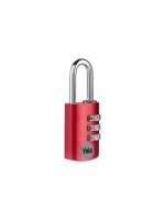 Yale Serrure à combinaison YE3CB 20/21 Rouge Aluminium/Acier