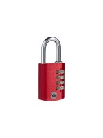 Yale Serrure à combinaison YE3CB 38/31 Rouge Aluminium/Acier