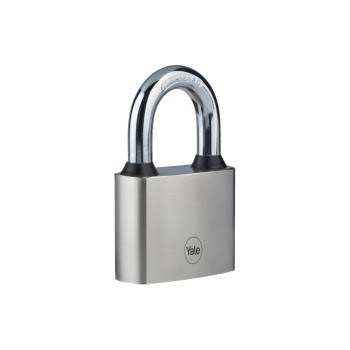 Vorhängeschloss Eisen Y112, vernickelt 50/28
