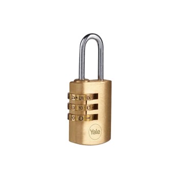 Yale Serrure à combinaison Y150B 22/20 Laiton/Acier