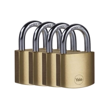 Yale Cadenas Y110B 40/22 Kit de 4 pièces Doré Laiton/Acier