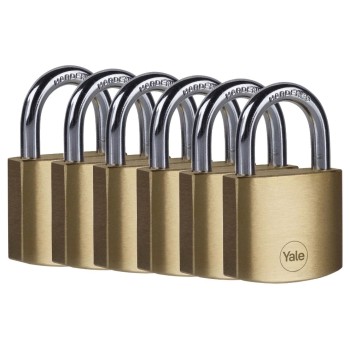 Yale Cadenas Y110B 40/22 Kit de 6 pièces Laiton/Acier