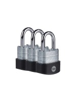 Yale Cadenas Y125B 40/22 Set de 3 pièces Argenté Acier
