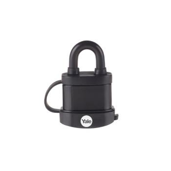 Yale Cadenas Y220B 51/18 Résistant aux intempéries Noir Acier