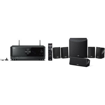 Yamaha YHT-4960, 5.1 Heimkino-System, Bestehend aus TSR-400 & NS-P41 Yamaha YHT-4960, 5.1 Heimkino-System, Bestehend aus TSR-400 & NS-P41
