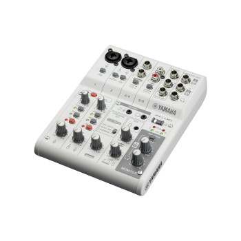 Yamaha AG06 MK2 White, 6-Kanal Mischpult, Audiointerface Yamaha AG06 MK2 White, 6-Kanal Mischpult, Audiointerface