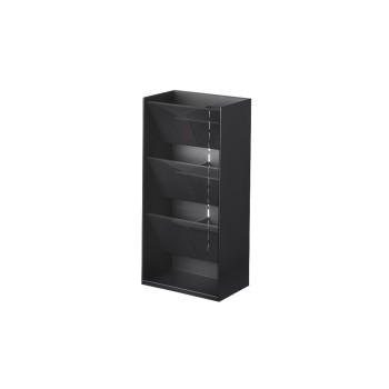Yamazaki Makeup-Ständer TOWER, Silikon/PC/ABS, 12x7.7x25 (LxBxH) black  Yamazaki Makeup-Ständer TOWER, Silikon/PC/ABS, 12x7.7x25 (LxBxH) black