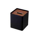 Yamazaki Boîte à mouchoirs Rin Noir