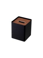 Yamazaki Boîte à mouchoirs Rin Noir