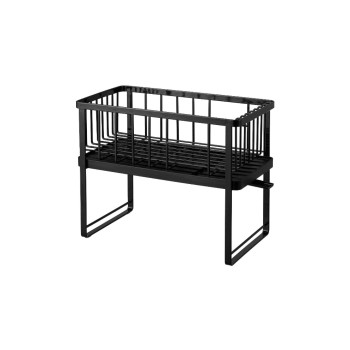 Yamazaki Geschirr Abtropfgestell Tower, Stahl/Polypropylen, black  Yamazaki Geschirr Abtropfgestell Tower, Stahl/Polypropylen, black