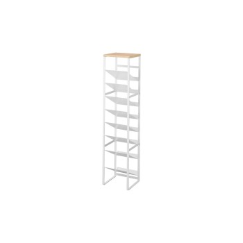Yamazaki Flaschenregal TOWER, Stahl/MDF, B 20 x T 19,3 x H 88,5 cm, W Yamazaki Flaschenregal TOWER, Stahl/MDF, B 20 x T 19,3 x H 88,5 cm, W