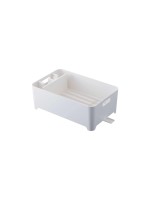 Yamazaki Abtropfgitter TOWER, ABS, B 38 x T 24 x H 13 cm, Weiss