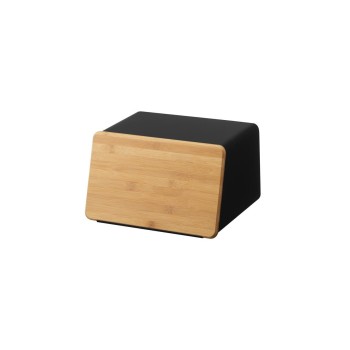 Yamazaki Brotkasten TOWER, Grösse: 31.5 x 24.5 x 18.5 cm, black 