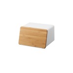 Yamazaki Huche à pain Tour 31.5 x 24.5 x 18.5 cm, Blanc