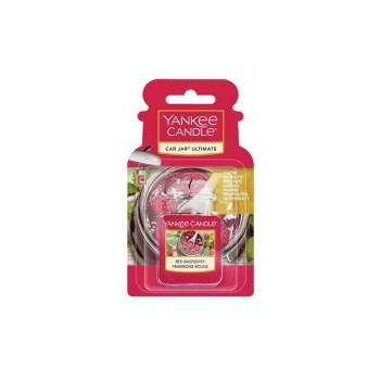 Yankee Candle Désodorisant pour voiture Bocal de voiture Ultimate Framboise rouge Yankee Candle Désodorisant pour voiture Bocal de voiture Ultimate Framboise rouge