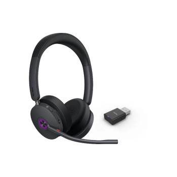 Yealink Headset WH68 Hybrid Teams, DECT&BT Wireless Headset, with DECT-Dongle