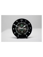 Yesterday's Vinyl Horloge de bureau Ø 17.5 cm, Noir/Blanc