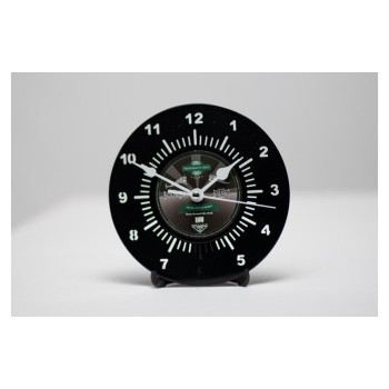 Yesterday's Vinyl Horloge de bureau Ø 17.5 cm, Noir/Blanc Yesterday's Vinyl Horloge de bureau Ø 17.5 cm, Noir/Blanc