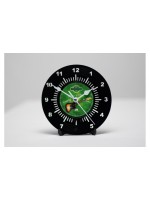 Yesterday's Vinyl Horloge de bureau Guitar Ø 17.5 cm, Vert/Noir
