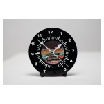 Yesterday's Vinyl Tischuhr Yesterdays Diner, Vinyl (PVC),17.5x6 cm (DxT),exkl.1xAA Batt.