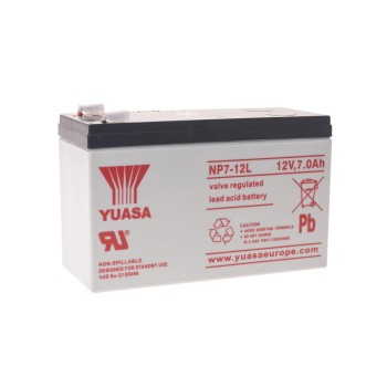 Ersatz Bleiaccu for ONLINE USVs, 12V/7Ah, 6.3mm Zungen