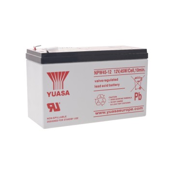 YUASA Batterie de rechange NPW45-12 Anches de 6.3mm