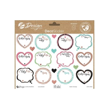 Z-Design Sticker A5 DEKO For You 2Bg, 14.8 x 21