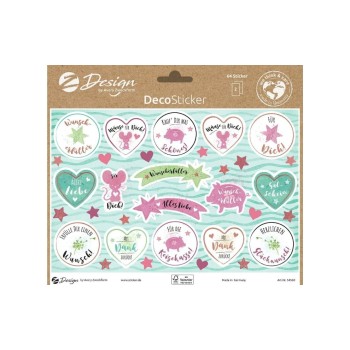 Avery Zweckform Autocollant à motif A5 DEKO Bon d'achat Avery Zweckform Autocollant à motif A5 DEKO Bon d'achat