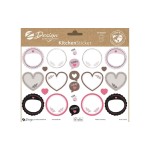 Avery Zweckform Autocollant à motif A5 CUISINE Étiquettes d'inscription