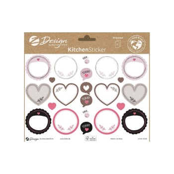 Avery Zweckform Autocollant à motif A5 CUISINE Étiquettes d'inscription Avery Zweckform Autocollant à motif A5 CUISINE Étiquettes d'inscription