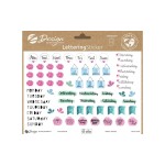 Avery Zweckform Autocollant à motif Lettrage A5 Jours, mois