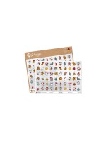 Avery Zweckform Autocollant à motif Amis de Noël A5 2 Pièce/s Multicolore
