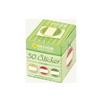 Avery Zweckform Autocollants en rouleau Cadeau 50 Pièce/s Vert/Rouge/Blanc