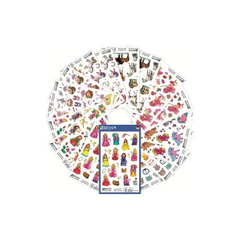 Z-Design Sticker Mädchen, 386 Sticker / 16 Bogen Z-Design Sticker Mädchen, 386 Sticker / 16 Bogen