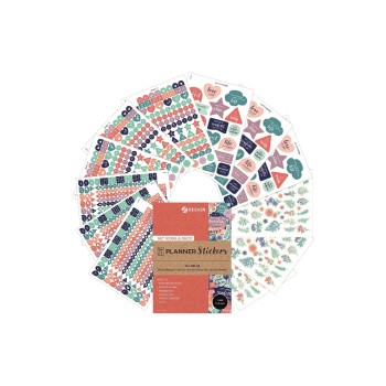 Z-Design Planner Sticker Icons & Deko, 1.356 Sticker / 12 Bogen Z-Design Planner Sticker Icons & Deko, 1.356 Sticker / 12 Bogen