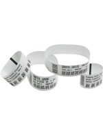 Zebra Patientenarmband UltraSoft  Kinder, 25x178mm white, ZD510-HC