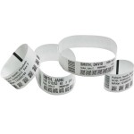 Zebra Patientenarmband UltraSoft  Babys, 19x152mm white, ZD510-HC