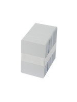 Zebra white cards 0.76mm, LxB:85x54mm, for P330i/P340i - 100 pcs