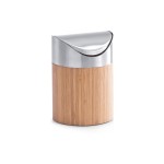 Zeller Present Poubelle de table 1.9 l, Nature