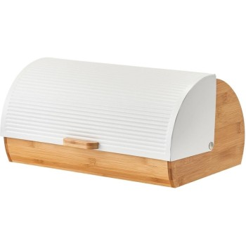 Zeller Present Huche à pain 39 x 27 x 19 cm, blanc Zeller Present Huche à pain 39 x 27 x 19 cm, blanc