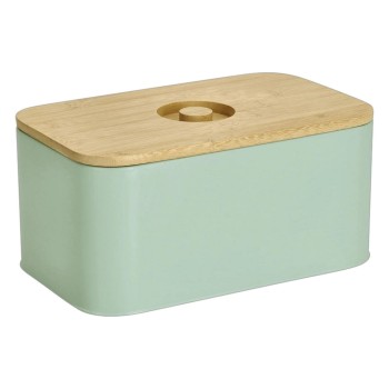 Zeller Present Huche à pain 30 x 18 x 14 cm, Menthe Zeller Present Huche à pain 30 x 18 x 14 cm, Menthe