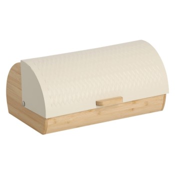 Zeller Present Huche à pain Brun/Beige