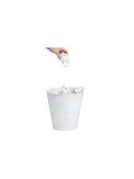 Zeller Present Poubelle 13.5 l, Blanc