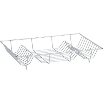 Zeller Present Abtropfständer verchromt, Grösse: 48 x 32 x 9.5 cm (L x B x H)