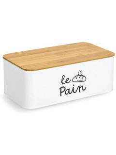 Zeller Present Huche à pain Le Pain Brun/Blanc