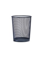 Zeller Present Corbeille à papier Mesh 18 l, Anthracite