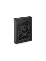 Zeller Present Armoire à clés Leaves Noir