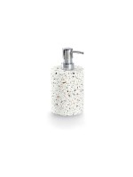 Zeller Present Distributeur de savon Terrazzo 150 ml, Multicolore