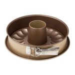 Zenker Moule à charnière Mojave Gold avec 2 étagères, Ø 26 cm