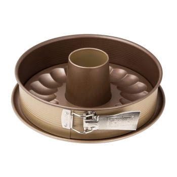 Zenker Moule à charnière Mojave Gold avec 2 étagères, Ø 26 cm